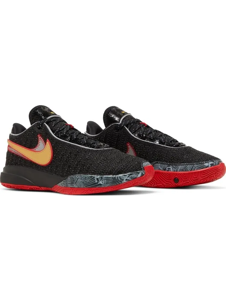 Кроссовки Nike LeBron 20 GS 'Trinity' — изображение 8 из 8, черный