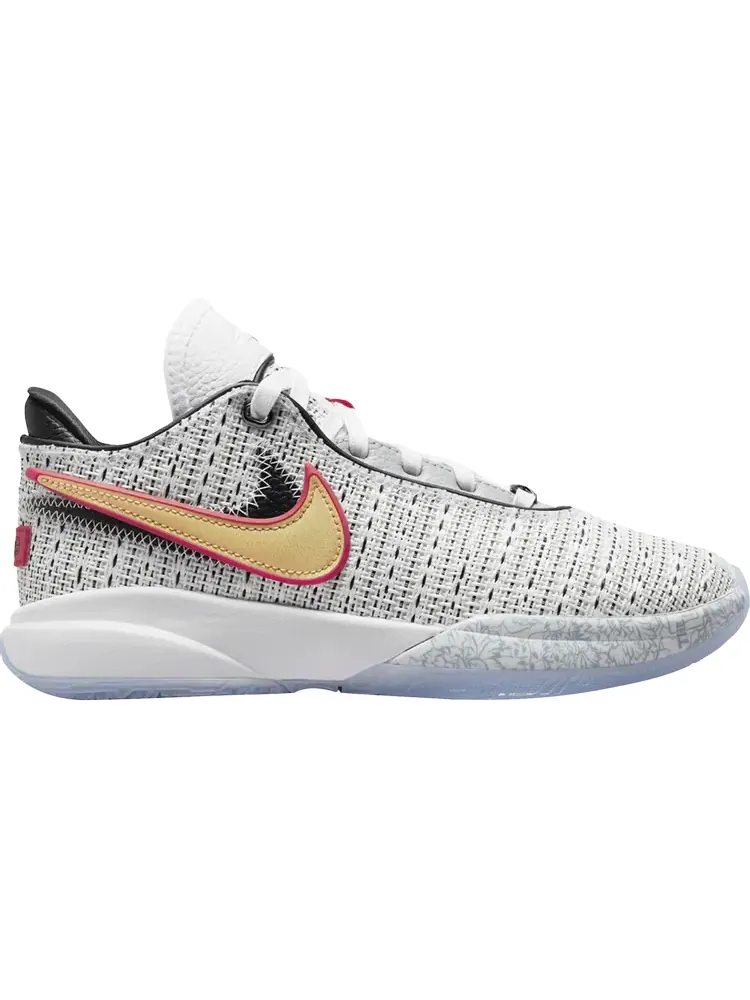 Кроссовки Nike LeBron 20 GS 'The Debut' — изображение 1 из 1, белый
