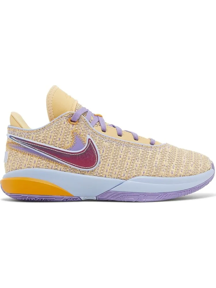 Кроссовки LeBron 20 GS 'Summer Vibes' — изображение 1 из 4, желтый