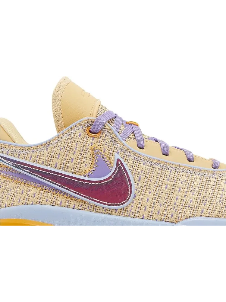 Кроссовки LeBron 20 GS 'Summer Vibes' — изображение 2 из 4, желтый