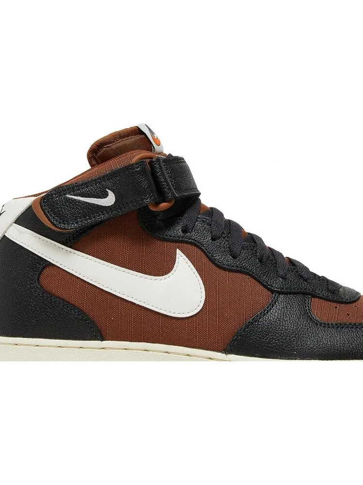 Кроссовки Nike Air Force 1 Mid '07 LX 'Certified Fresh - Pecan' — изображение 2 из 8, коричневый