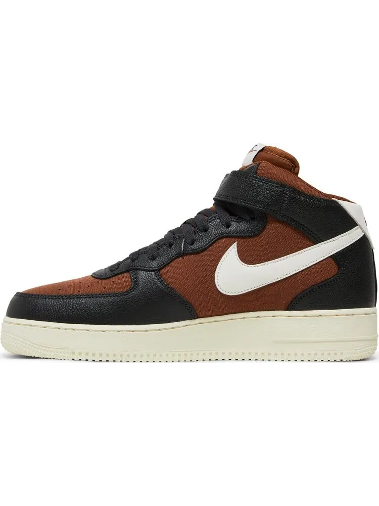 Кроссовки Nike Air Force 1 Mid '07 LX 'Certified Fresh - Pecan' — изображение 3 из 8, коричневый