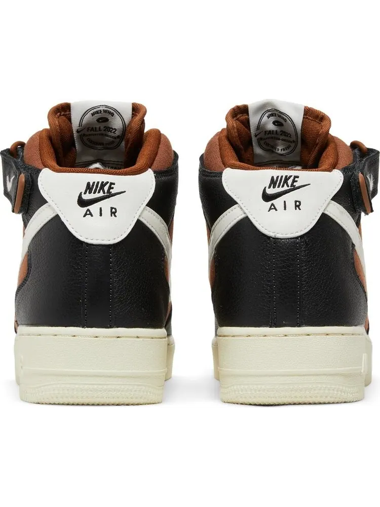 Кроссовки Nike Air Force 1 Mid '07 LX 'Certified Fresh - Pecan' — изображение 6 из 8, коричневый