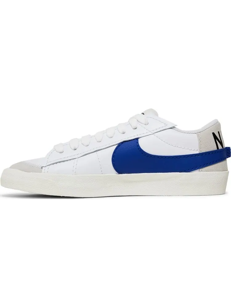 Кроссовки Nike Blazer Low '77 Jumbo 'White Old Royal' — изображение 3 из 8, белый