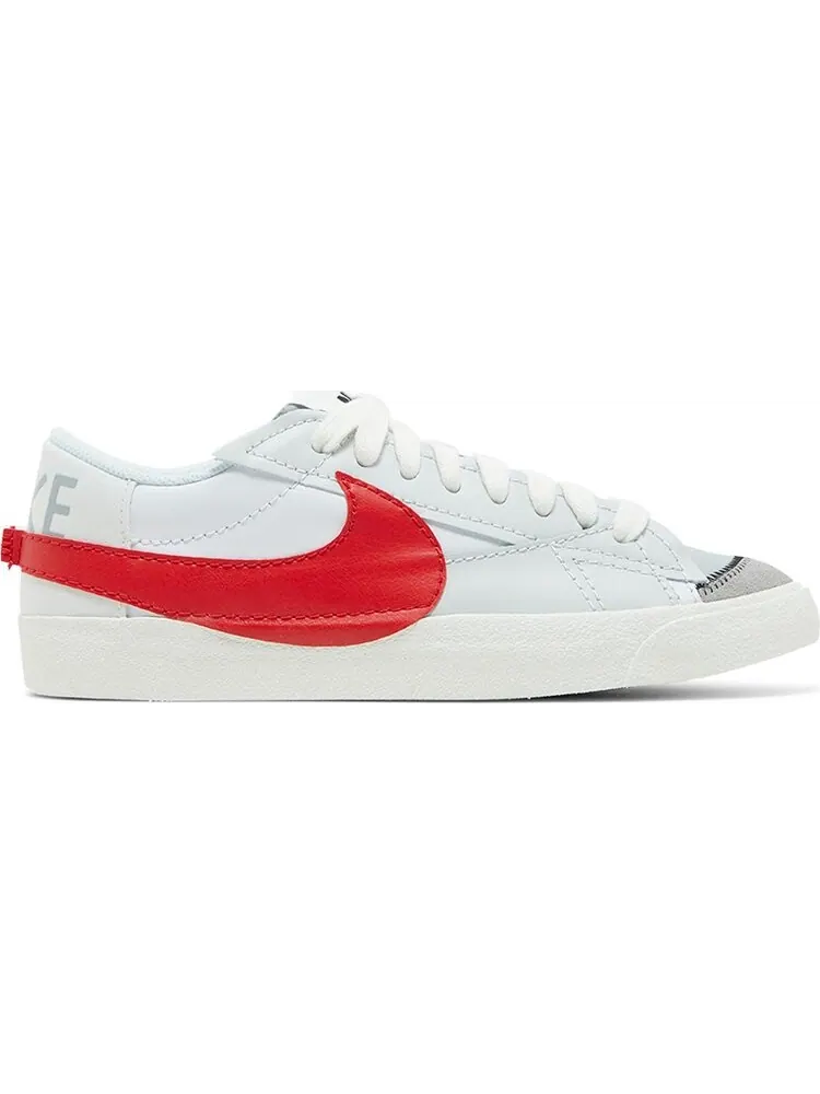 Кроссовки Nike Blazer Low '77 Jumbo 'White University Red' — изображение 1 из 8, белый