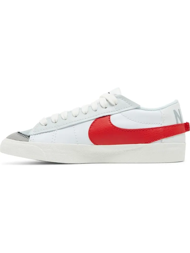 Кроссовки Nike Blazer Low '77 Jumbo 'White University Red' — изображение 3 из 8, белый
