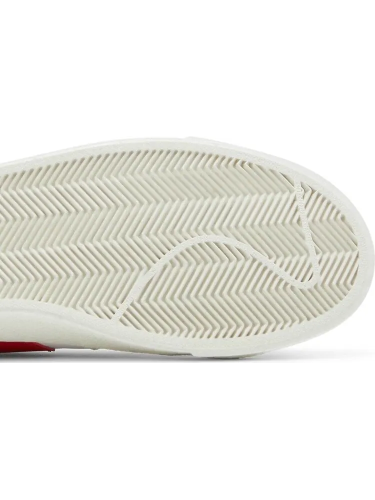 Кроссовки Nike Blazer Low '77 Jumbo 'White University Red' — изображение 5 из 8, белый