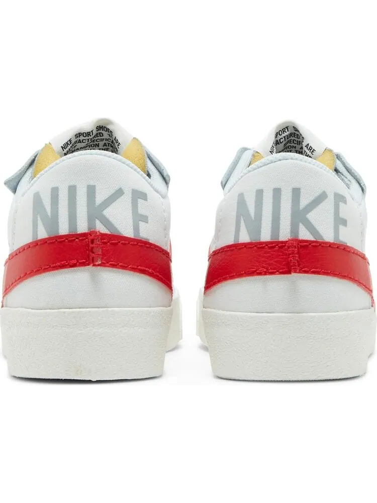 Кроссовки Nike Blazer Low '77 Jumbo 'White University Red' — изображение 6 из 8, белый