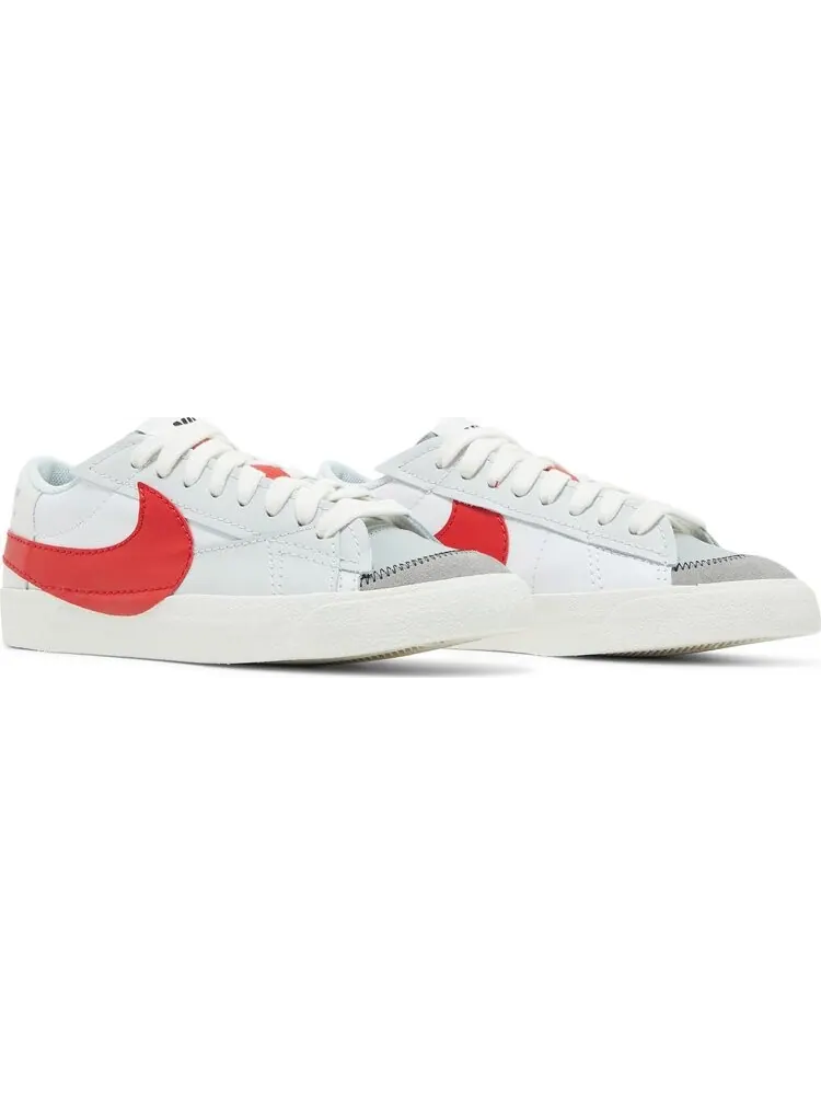 Кроссовки Nike Blazer Low '77 Jumbo 'White University Red' — изображение 8 из 8, белый