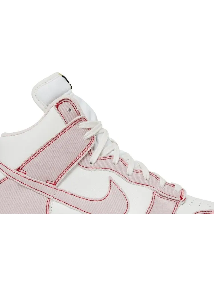 Кроссовки Nike Dunk High 1985 'Barely Rose' — изображение 2 из 10, розовый