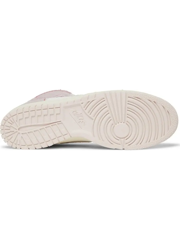 Кроссовки Nike Dunk High 1985 'Barely Rose' — изображение 4 из 10, розовый