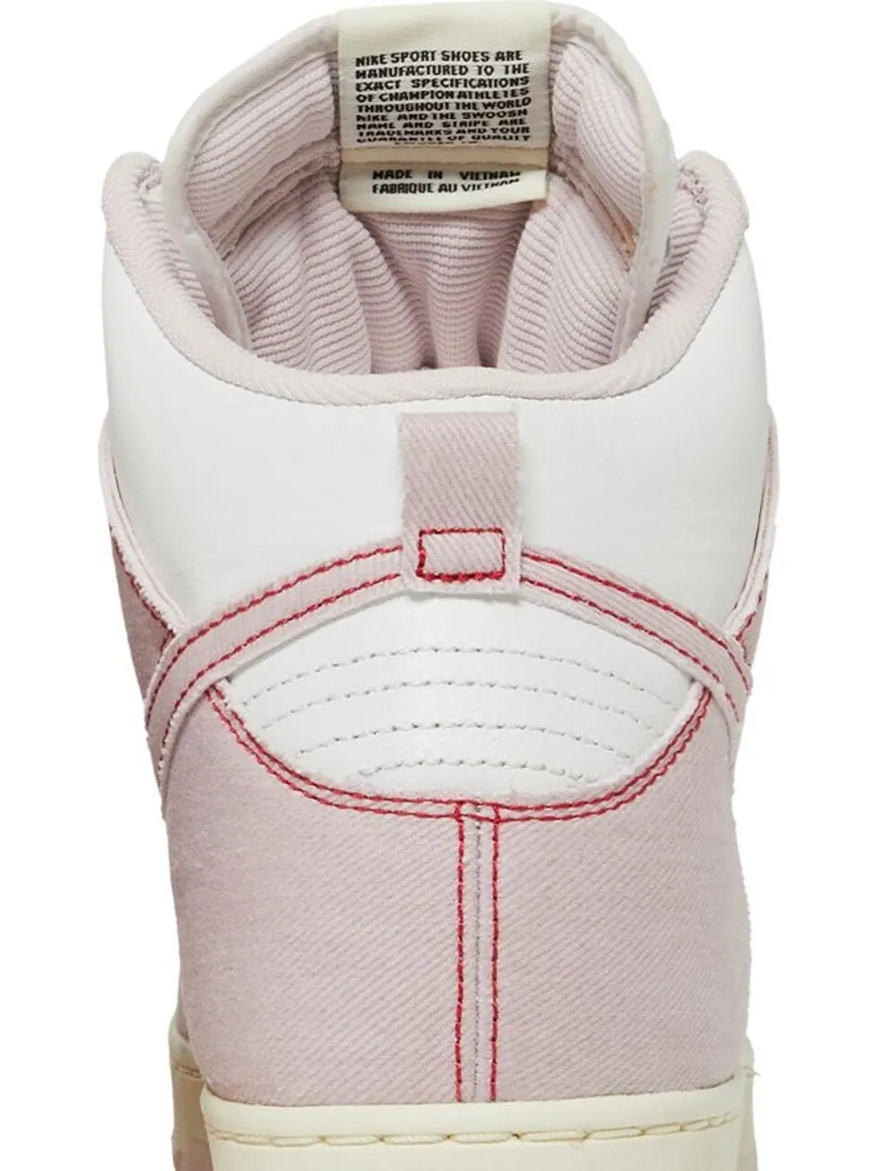 Кроссовки Nike Dunk High 1985 'Barely Rose' — изображение 7 из 10, розовый
