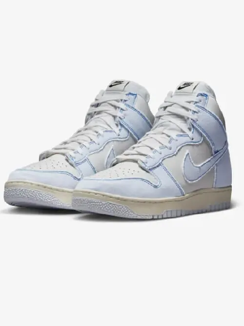 Кроссовки Nike Women's Dunk High 1985 — изображение 2 из 6, синий/бежевый