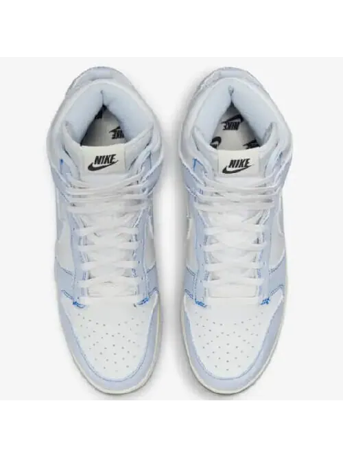 Кроссовки Nike Women's Dunk High 1985 — изображение 3 из 6, синий/бежевый
