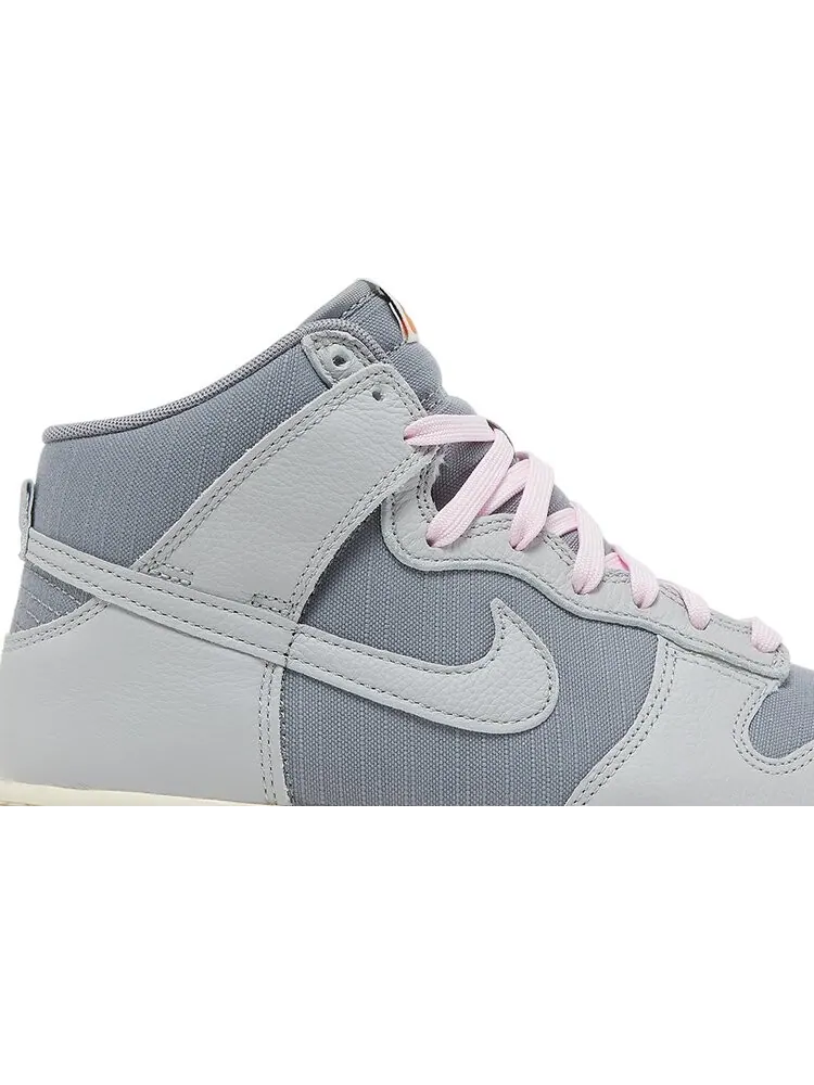Кроссовки Nike Dunk High Vintage 'Certified Fresh - Particle Grey' — изображение 2 из 8, серый