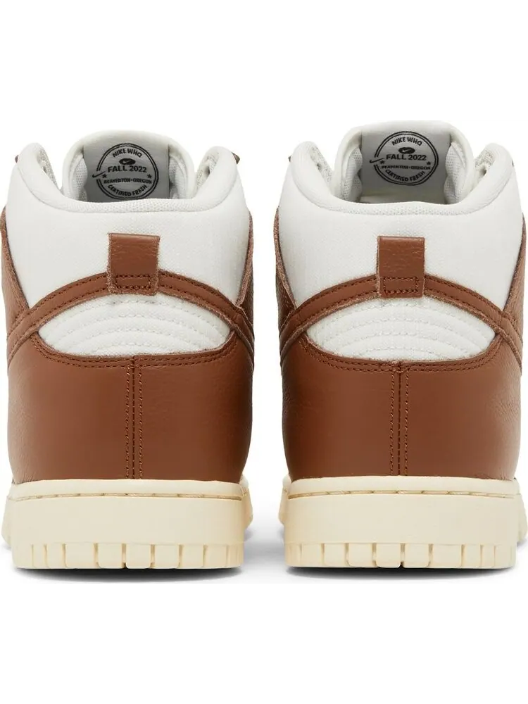 Кроссовки Nike Dunk High Vintage 'Certified Fresh - Pecan' — изображение 6 из 8, коричневый
