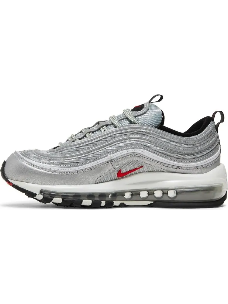 Кроссовки Nike Wmns Air Max 97 OG 'Silver Bullet' 2022 — изображение 2 из 7, серебряный