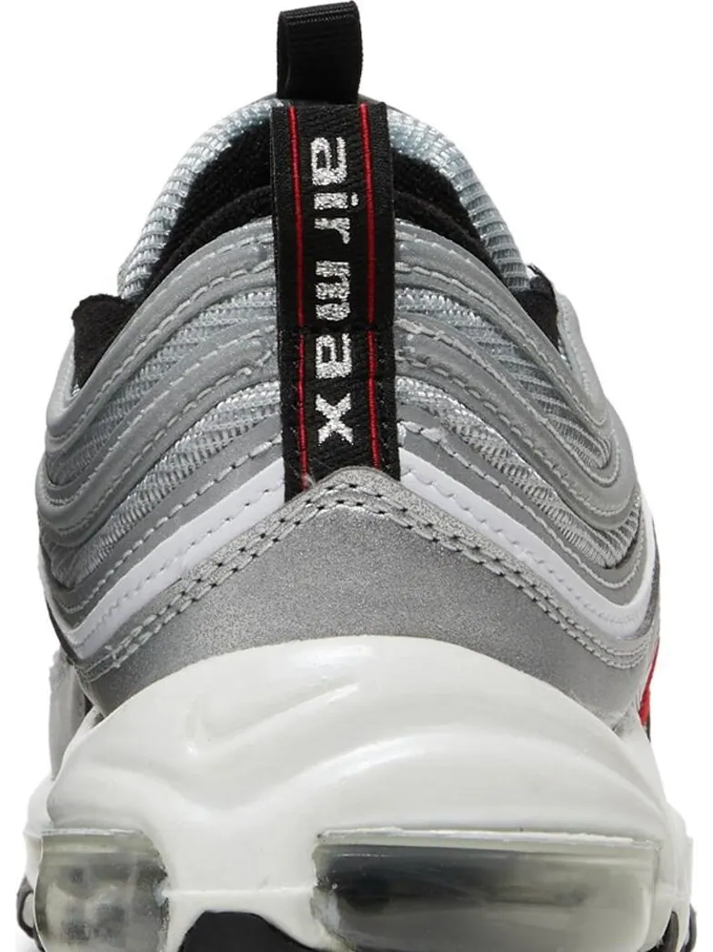 Кроссовки Nike Wmns Air Max 97 OG 'Silver Bullet' 2022 — изображение 6 из 7, серебряный