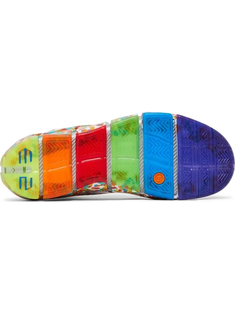Кроссовки Zoom LeBron 4 'Fruity Pebbles' 2024 — изображение 4 из 4, белый