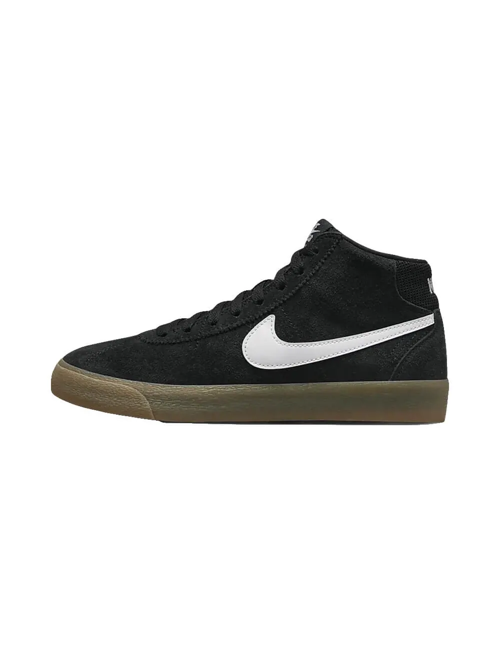 Скейтерские кеды Nike SB Bruin High — изображение 1 из 6, черный/белый