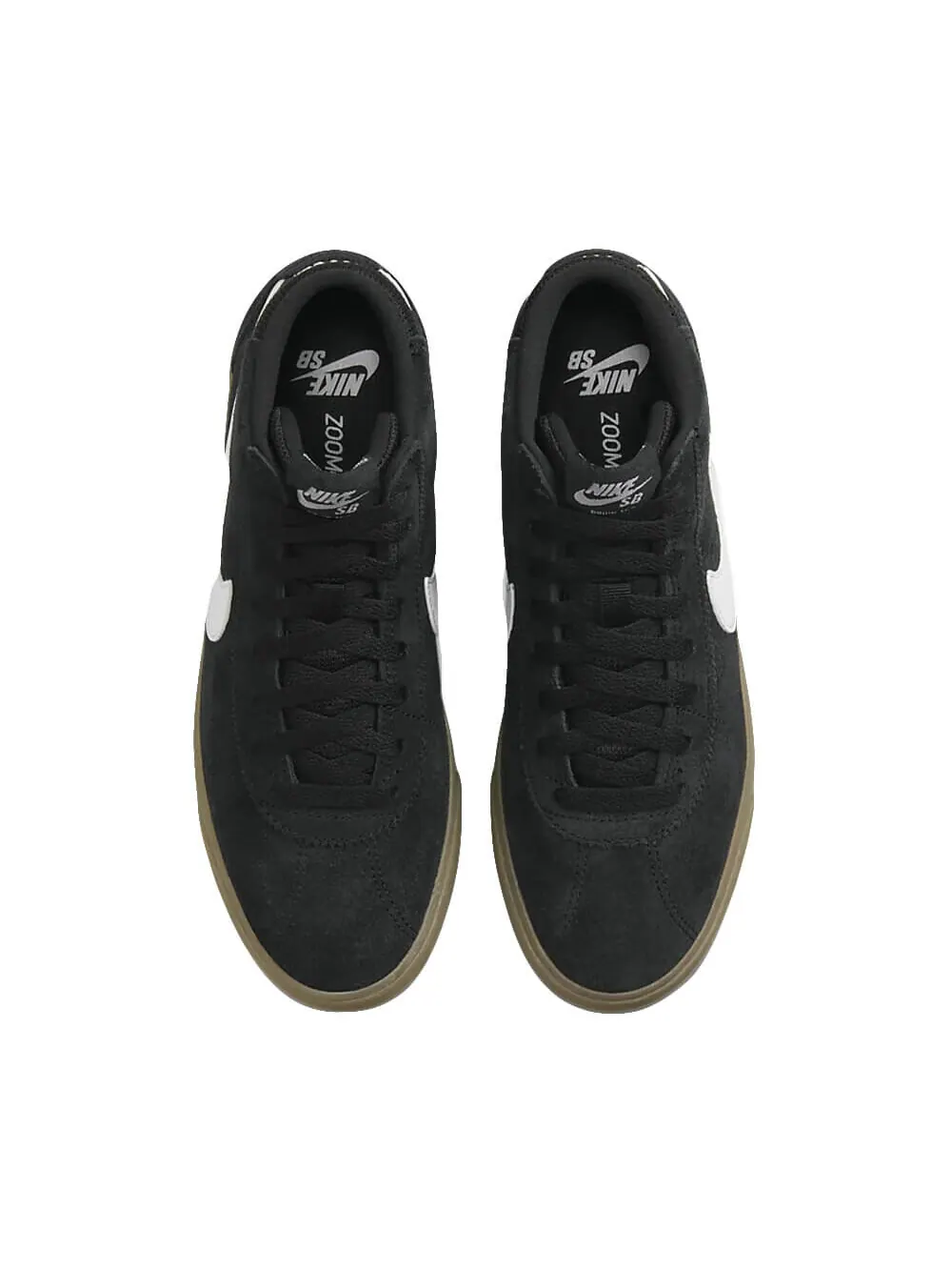 Скейтерские кеды Nike SB Bruin High — изображение 2 из 6, черный/белый