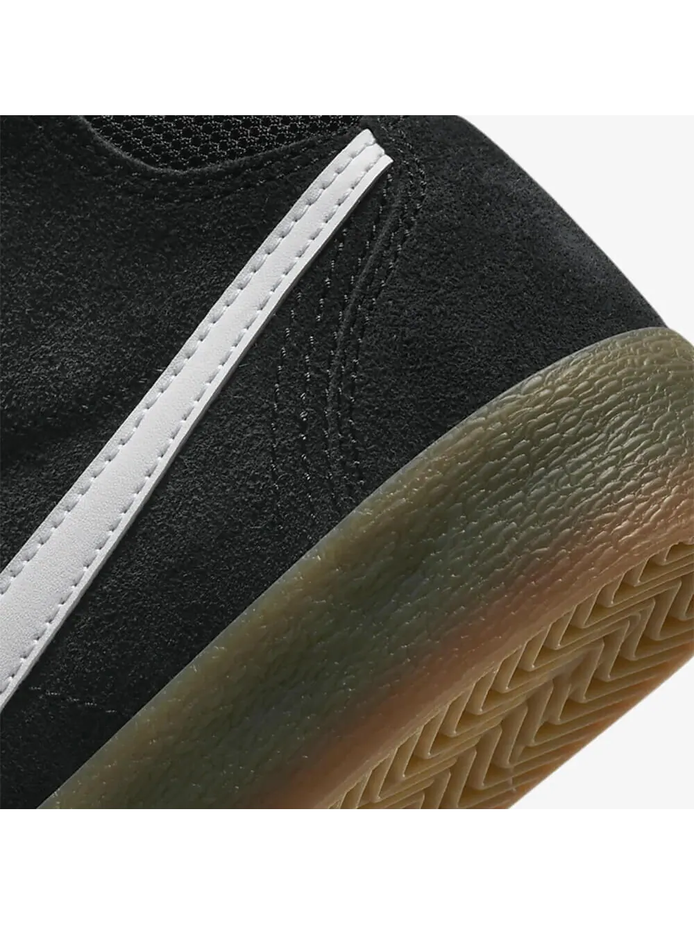 Скейтерские кеды Nike SB Bruin High — изображение 6 из 6, черный/белый