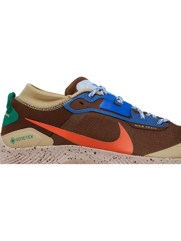 Кроссовки Nike Pegasus Trail 3 GTX 'Cocao Wow Hyper Royal Malachite' — изображение 2 из 8, коричневый