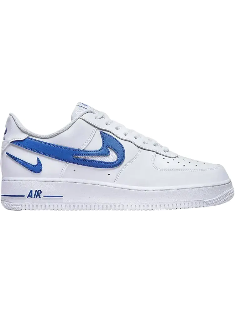 Кроссовки Nike Air Force 1 '07 'Cut Out Swoosh - Game Royal' — изображение 1 из 1, белый