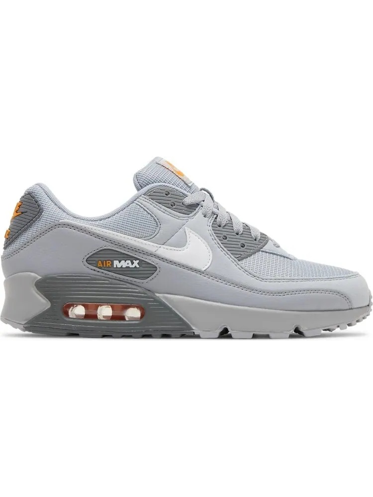 Кроссовки Nike Air Max 90 'Wolf Grey Kumquat' — изображение 1 из 8, серый