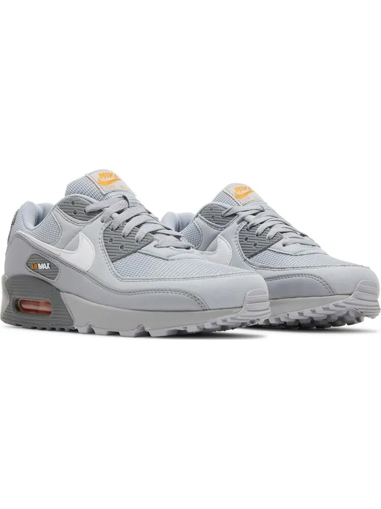 Кроссовки Nike Air Max 90 'Wolf Grey Kumquat' — изображение 8 из 8, серый