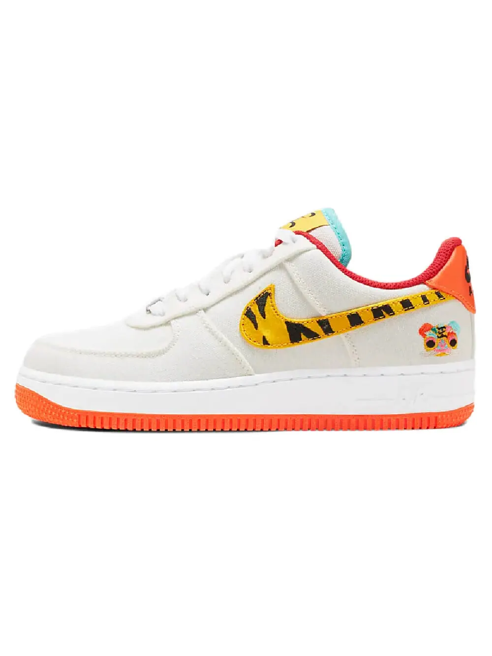 Кроссовки Nike Air Force 1 '07 LX — изображение 1 из 8, бежевый/оранжевый