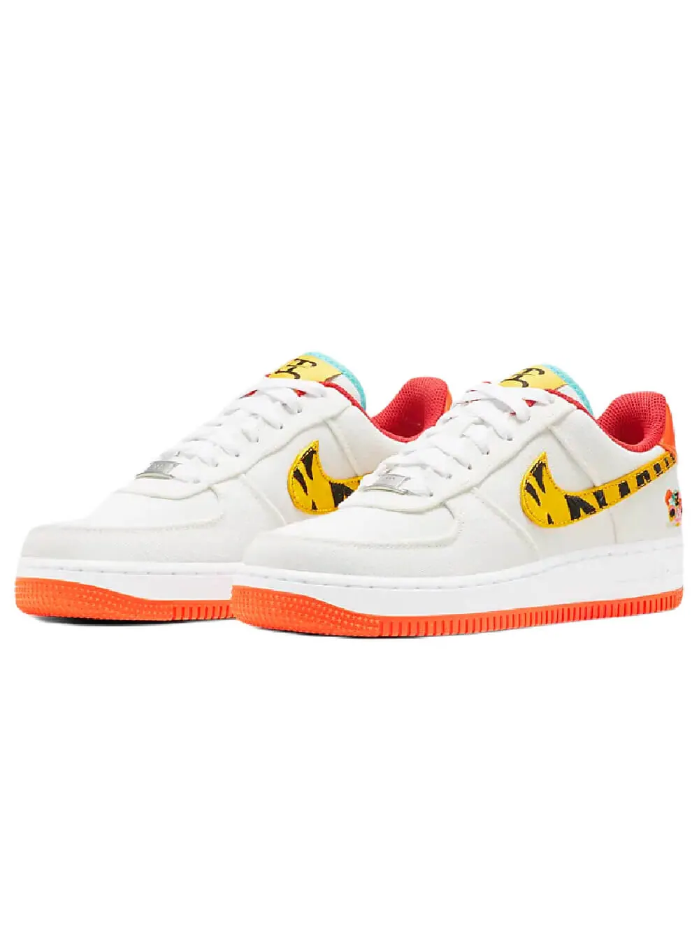 Кроссовки Nike Air Force 1 '07 LX — изображение 2 из 8, бежевый/оранжевый