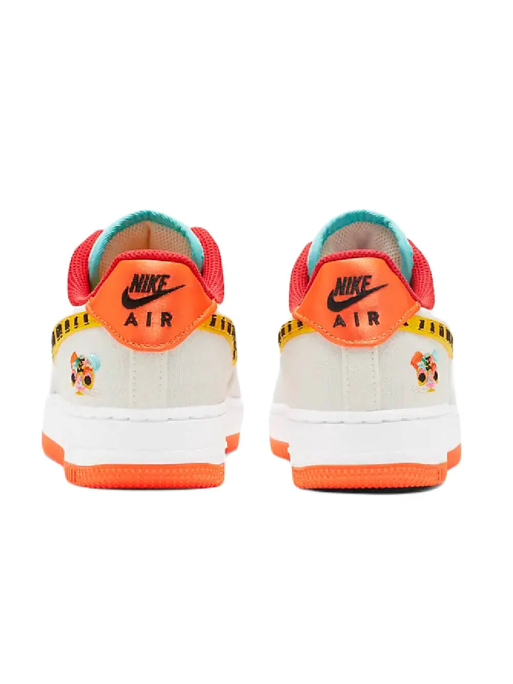Кроссовки Nike Air Force 1 '07 LX — изображение 4 из 8, бежевый/оранжевый