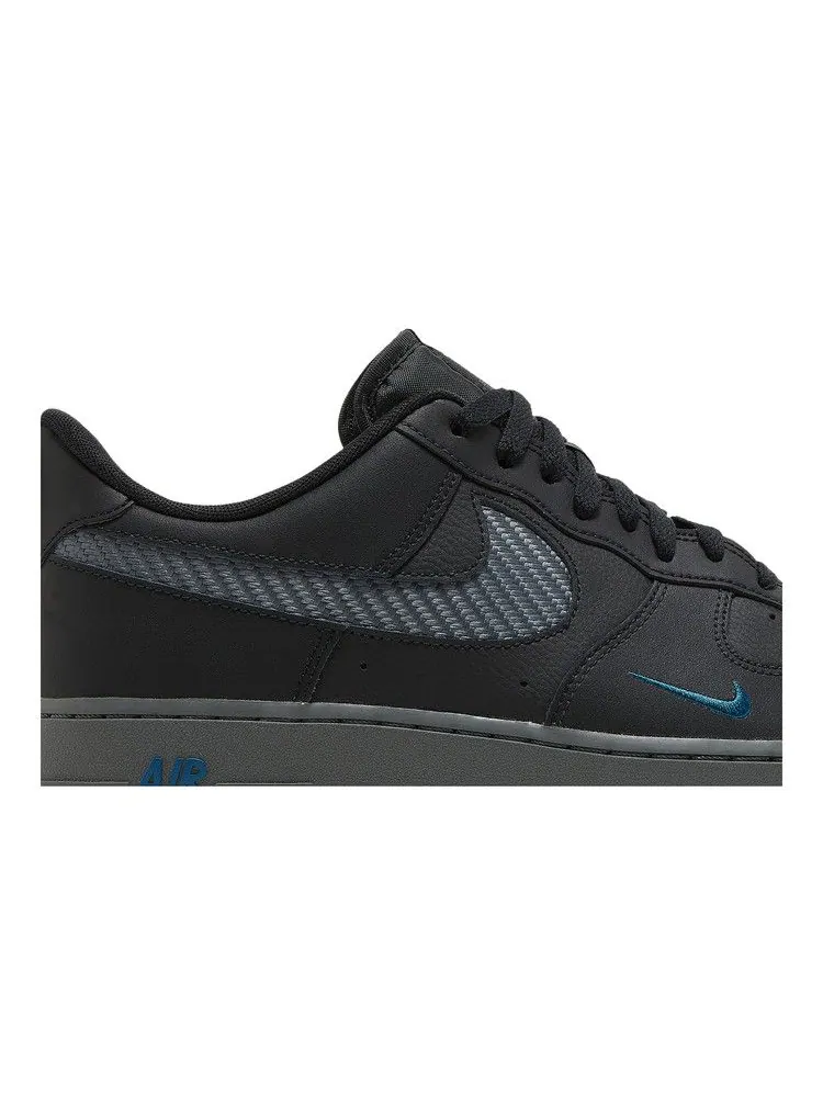 Кроссовки Nike Air Force 1 'Carbon Fiber Weave' — изображение 3 из 9, черный/белый/серый