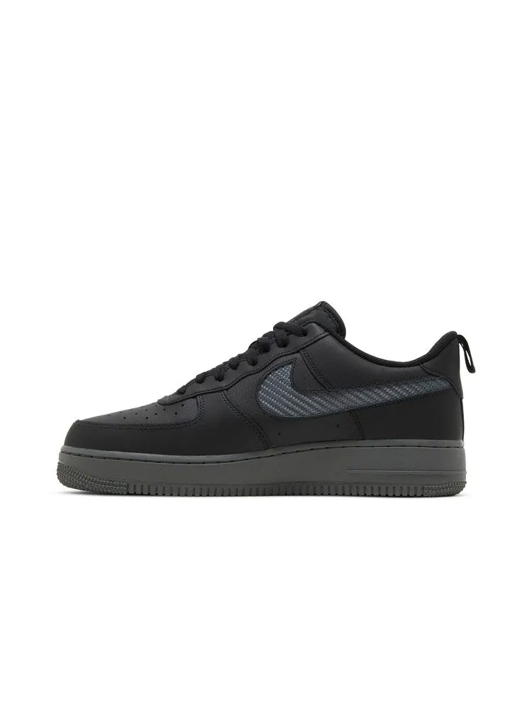 Кроссовки Nike Air Force 1 'Carbon Fiber Weave' — изображение 4 из 9, черный/белый/серый