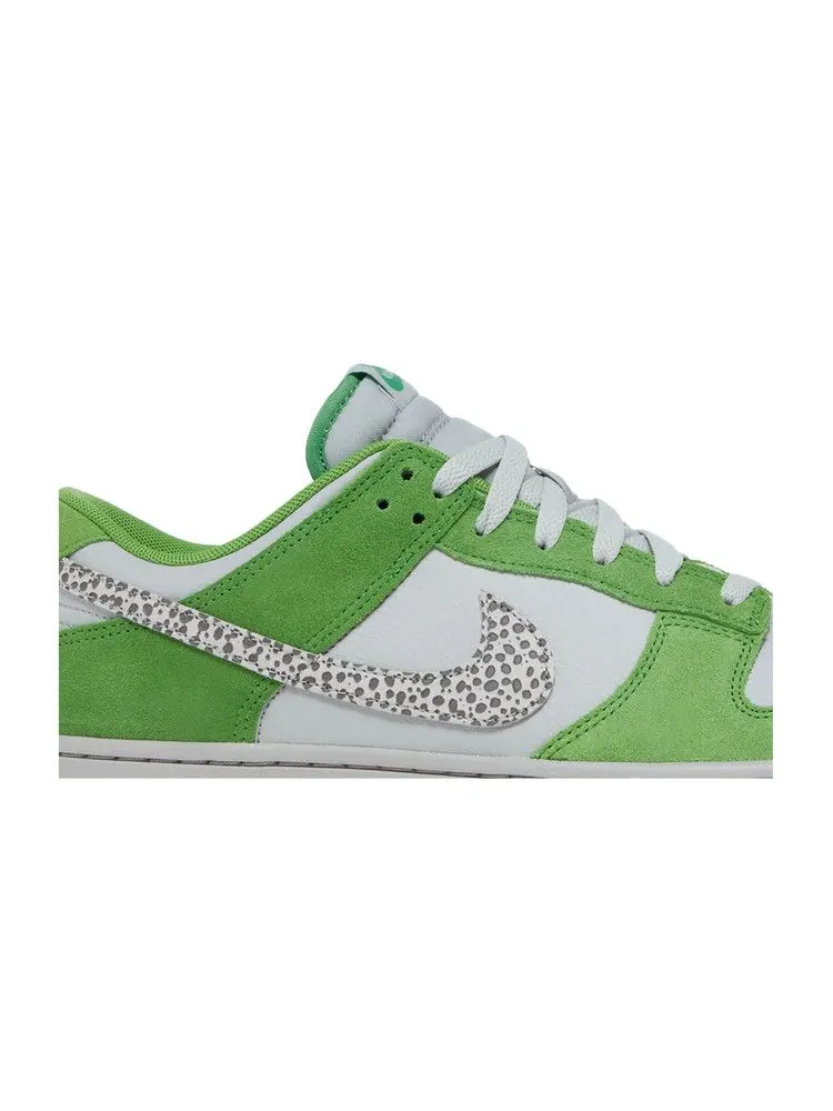 Кроссовки Nike Dunk Low 'Safari Swoosh - Chlorophyll' — изображение 3 из 9, серый