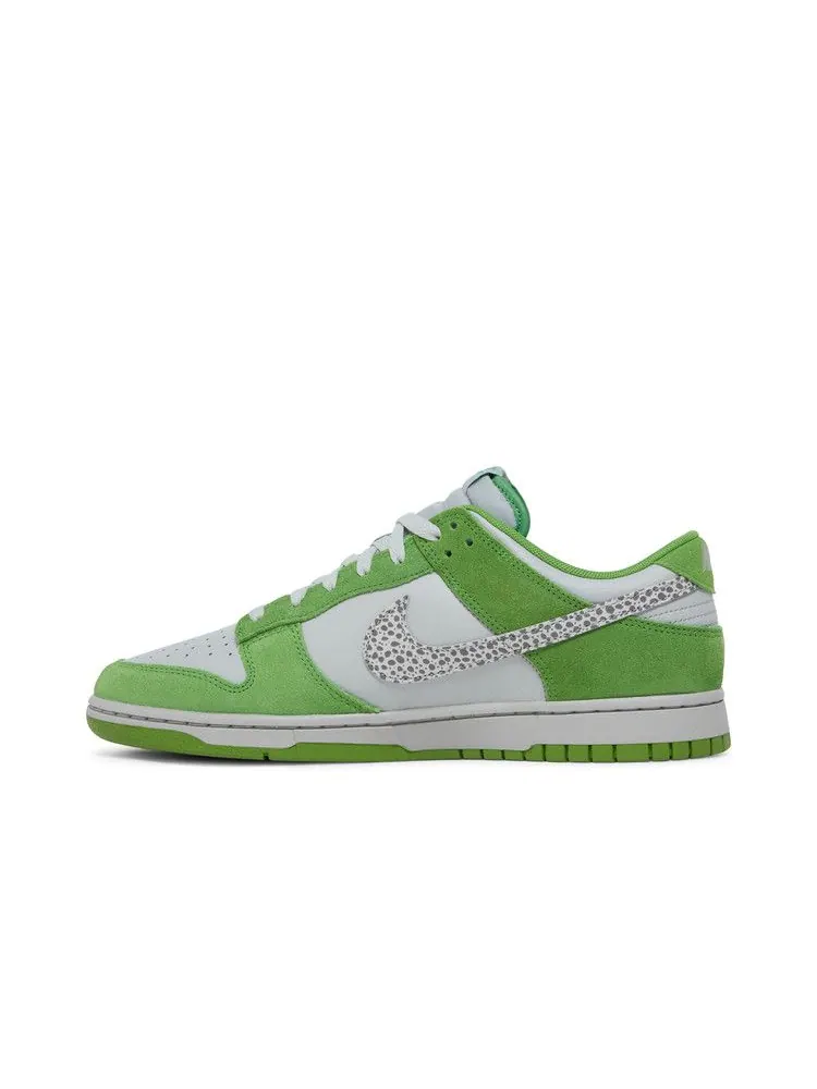 Кроссовки Nike Dunk Low 'Safari Swoosh - Chlorophyll' — изображение 4 из 9, серый