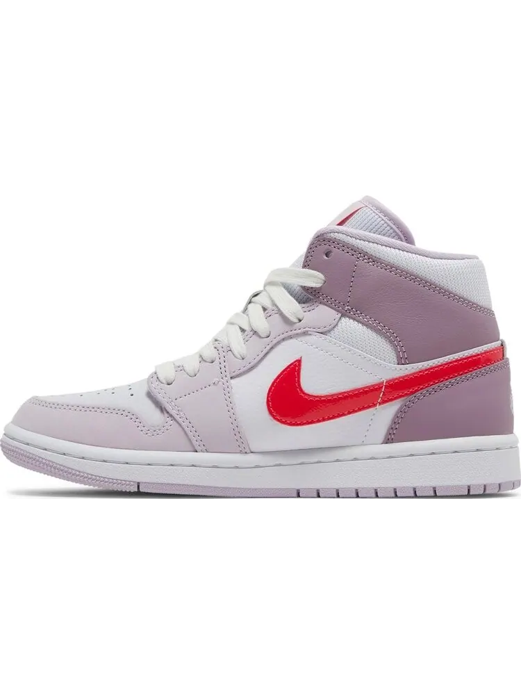Кроссовки Wmns Air Jordan 1 Mid Valentines Day — изображение 3 из 8, фиолетовый