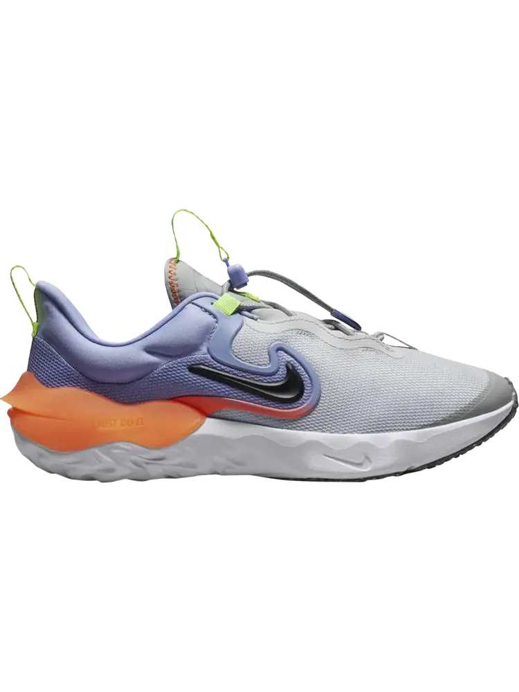 Кроссовки Run Flow GS 'Photon Dust Purple Pulse' — изображение 1 из 1, серый