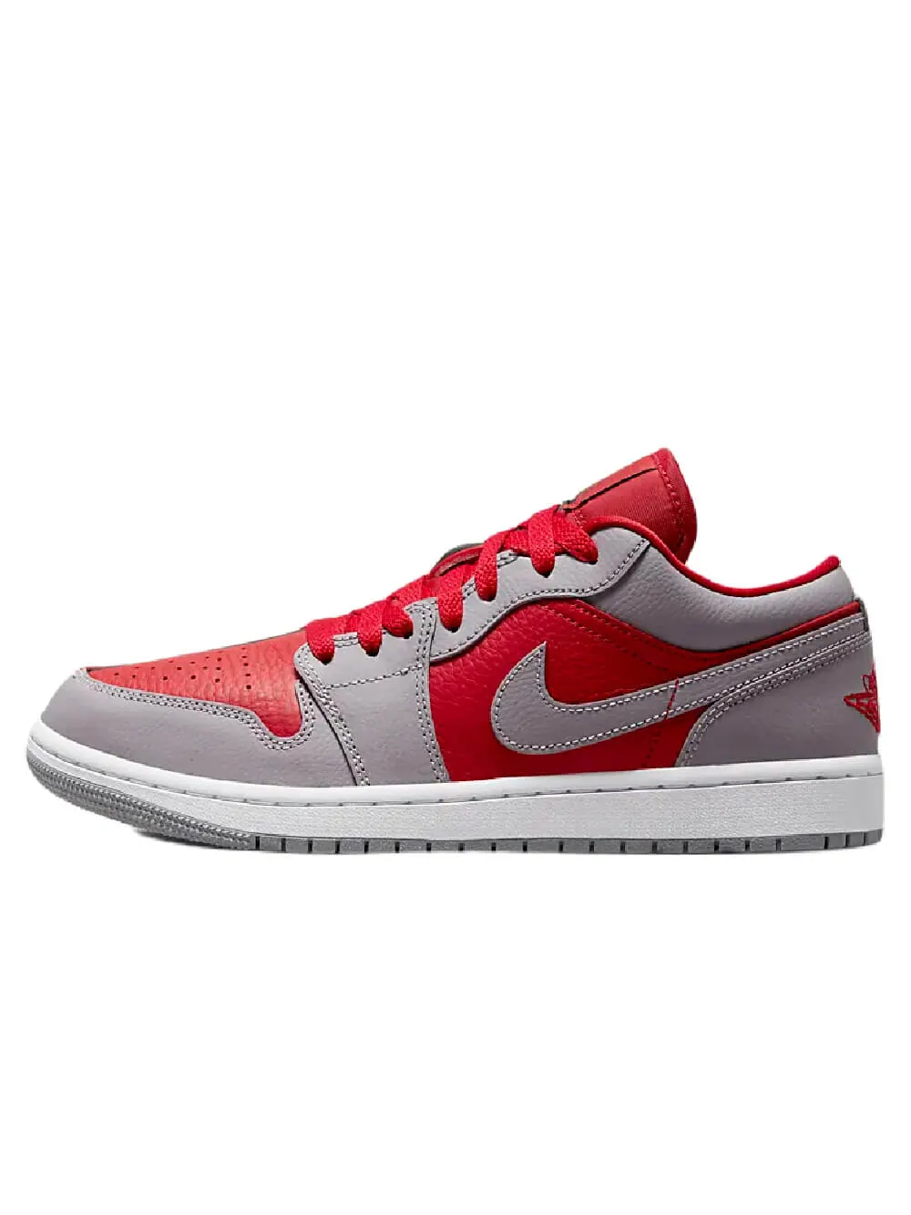 Кроссовки Nike Air Jordan 1 Low SE — изображение 1 из 8, темно-красный/серый