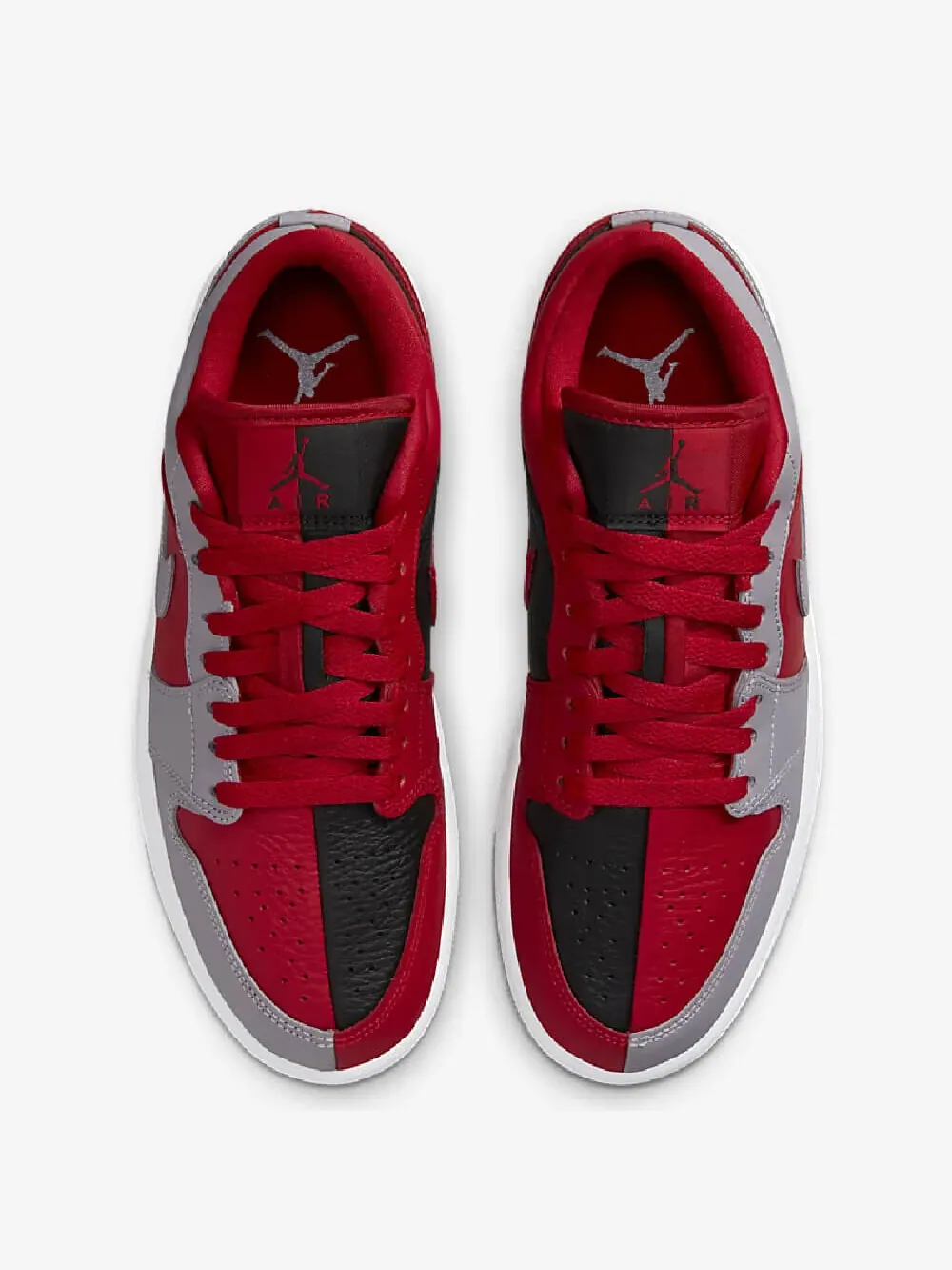 Кроссовки Nike Air Jordan 1 Low SE — изображение 3 из 8, темно-красный/серый