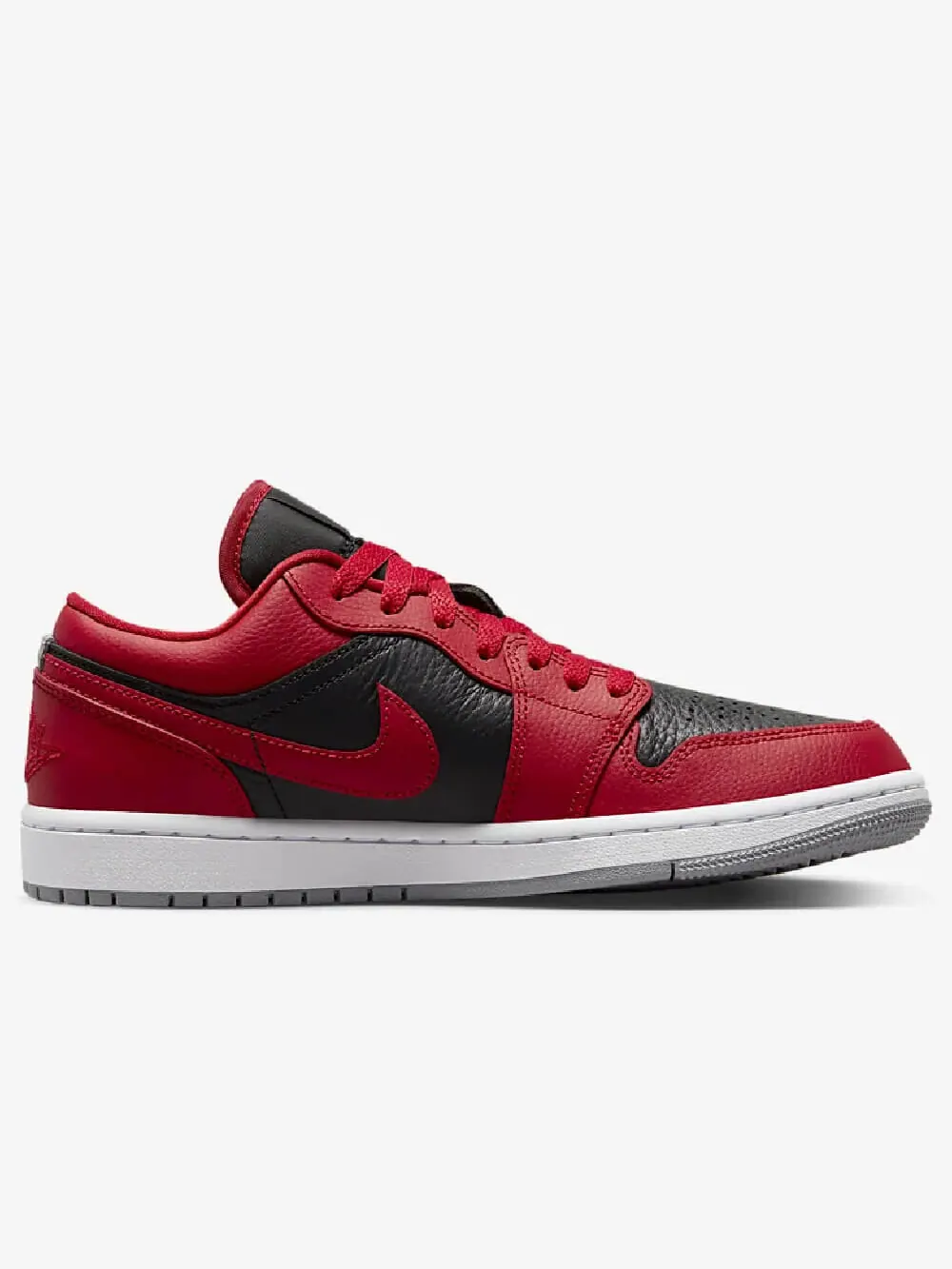 Кроссовки Nike Air Jordan 1 Low SE — изображение 5 из 8, темно-красный/серый