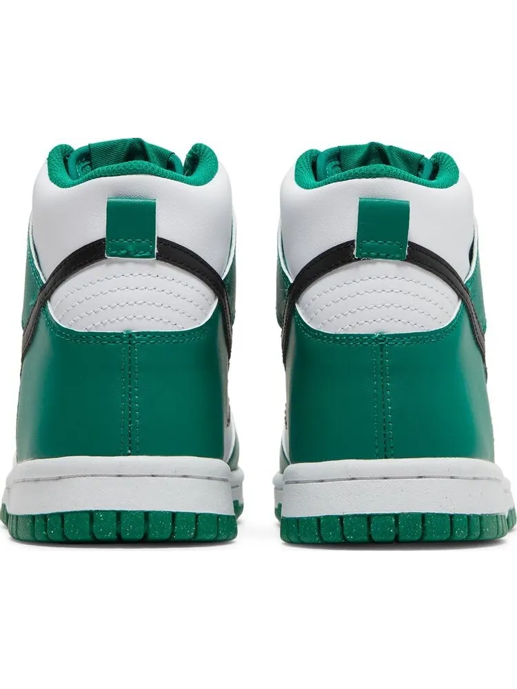 Кроссовки Nike Dunk High GS 'Celtics' — изображение 6 из 8, зеленый