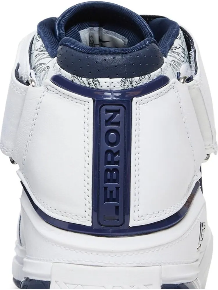 Кроссовки Nike Zoom LeBron 2 Retro 'USA' 2022 — изображение 7 из 10, белый