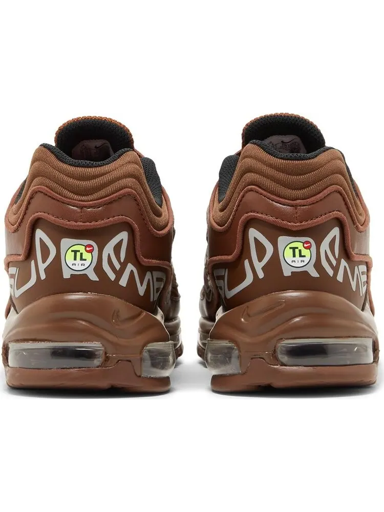 Кроссовки Nike Supreme x Air Max 98 TL SP 'Fauna Brown' — изображение 6 из 8, коричневый