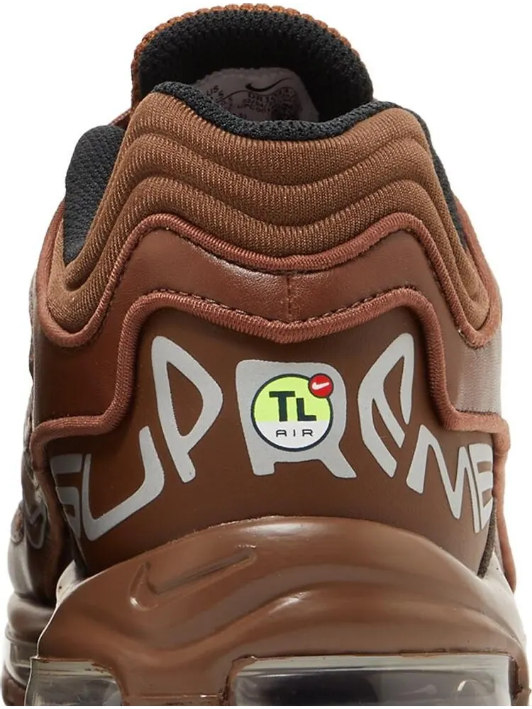 Кроссовки Nike Supreme x Air Max 98 TL SP 'Fauna Brown' — изображение 7 из 8, коричневый