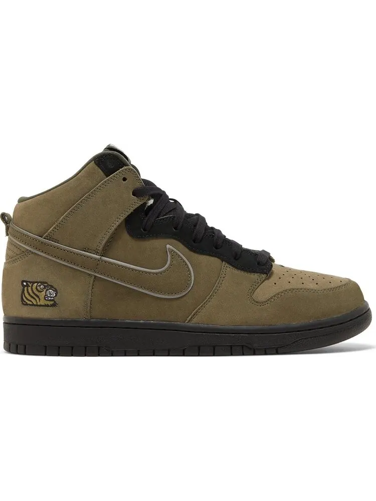 Кроссовки Nike SOULGOODS x Dunk High SB ''90s' — изображение 1 из 8, зеленый