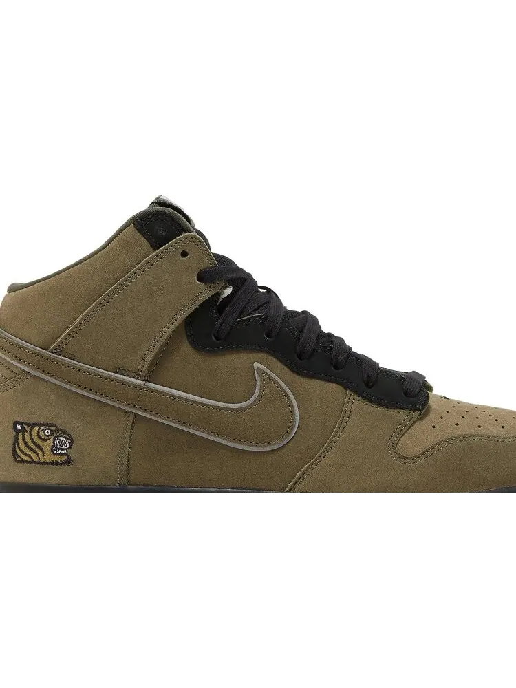 Кроссовки Nike SOULGOODS x Dunk High SB ''90s' — изображение 2 из 8, зеленый