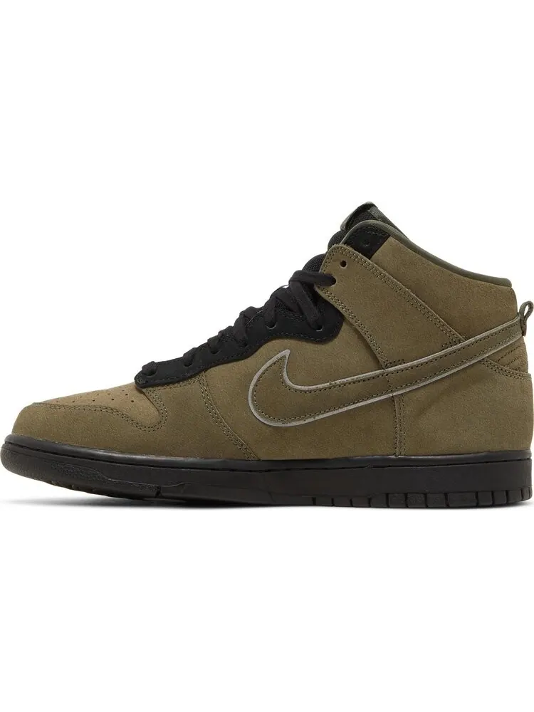 Кроссовки Nike SOULGOODS x Dunk High SB ''90s' — изображение 3 из 8, зеленый
