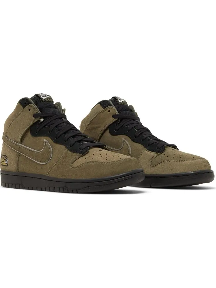Кроссовки Nike SOULGOODS x Dunk High SB ''90s' — изображение 8 из 8, зеленый